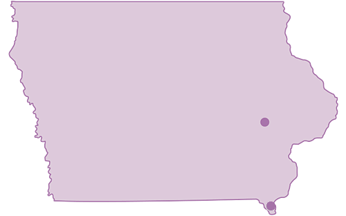 Iowa Map